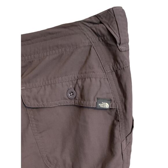 The North Face Women's Gray Hiking Pants 12 Outdoor Cargo - Picture 12 of 13